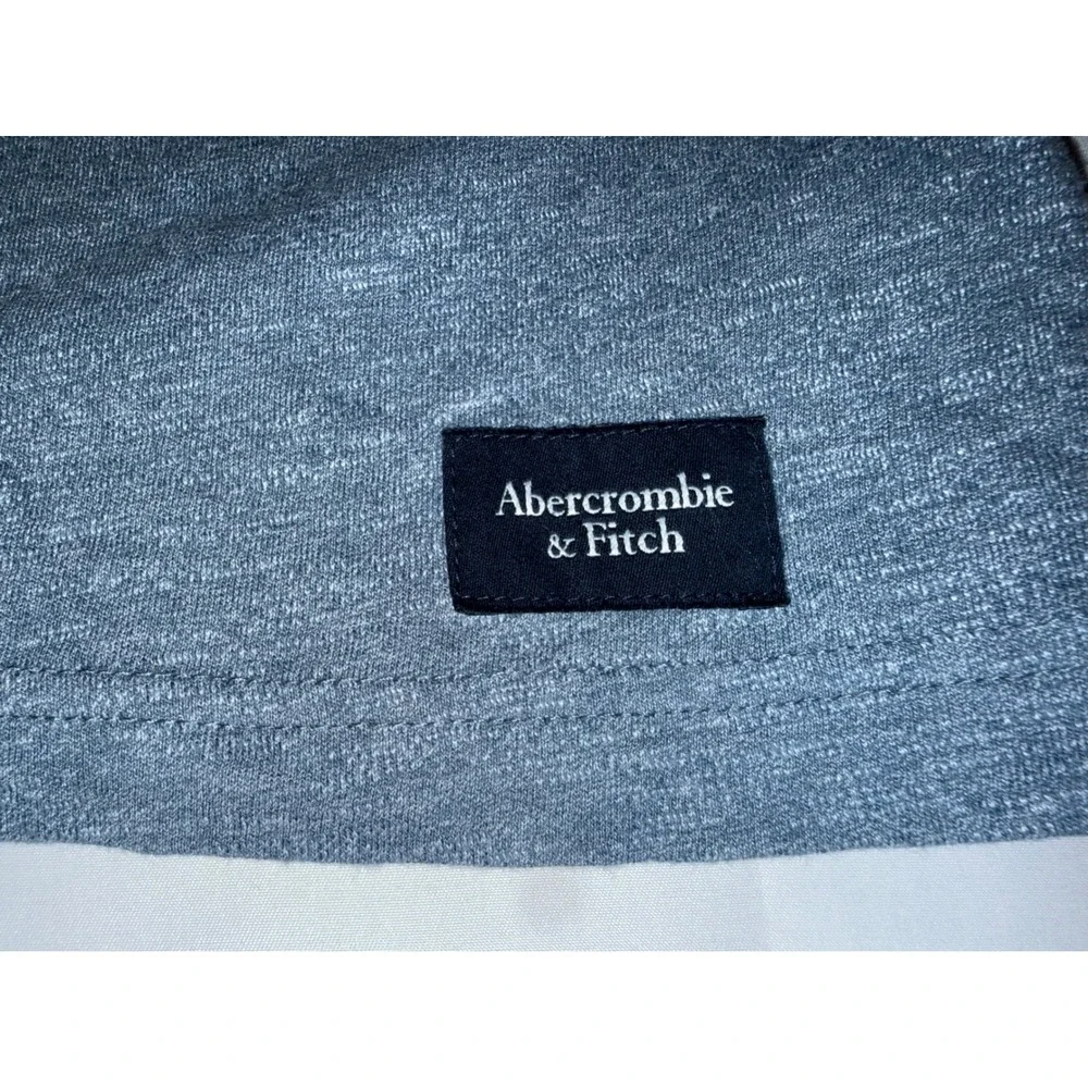 Abercrombie & Fitch Mens XXL Soft Tee Blue Heather Short Sleeve Crewneck T-Shirt